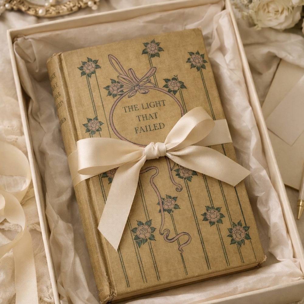 Kipling Brown and Green Floral Hardcover Book